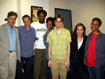 dear friends & broadway buddies director doug hughes & cast members of steven's new play